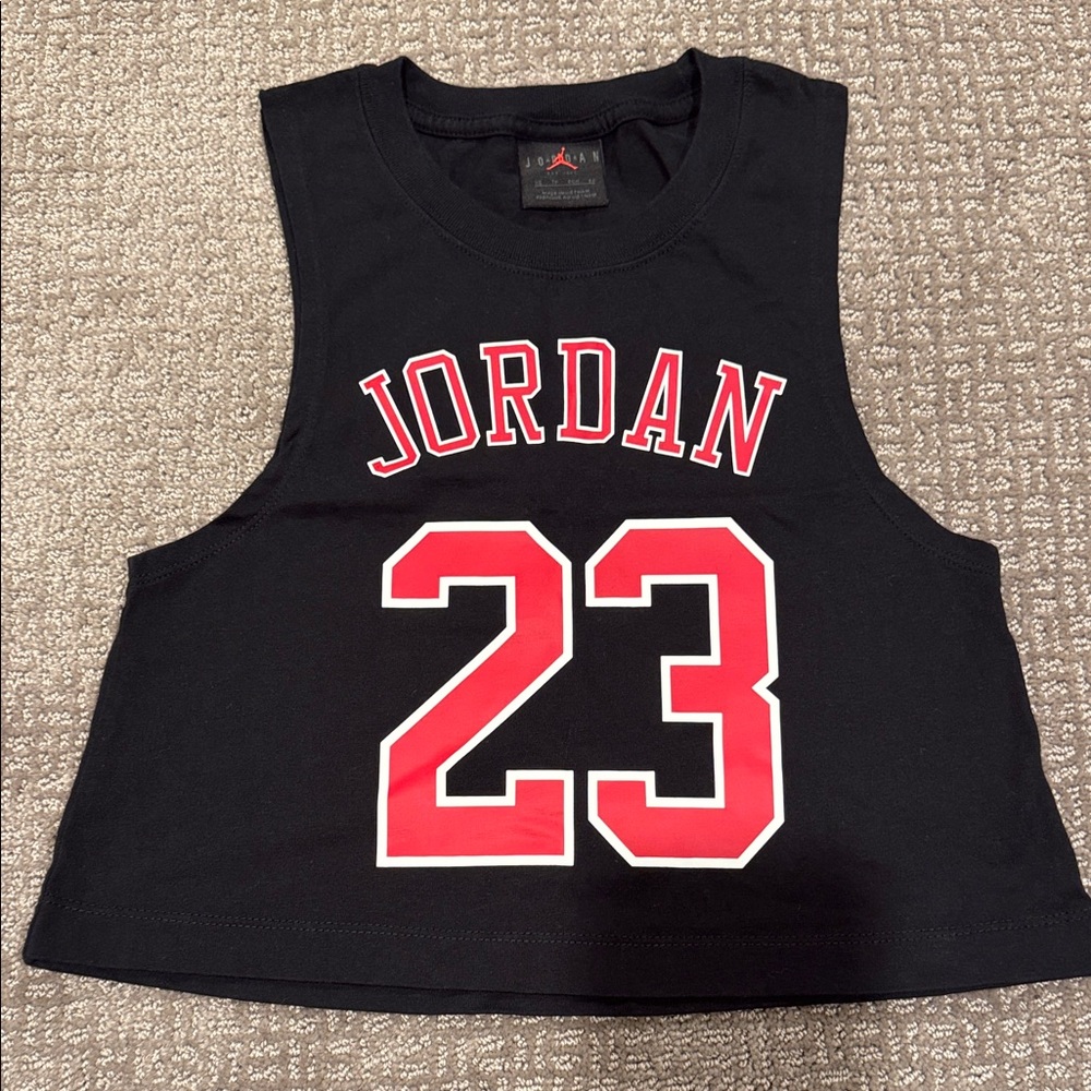 EUC Jordan Ladies Cropped Tank Size XS